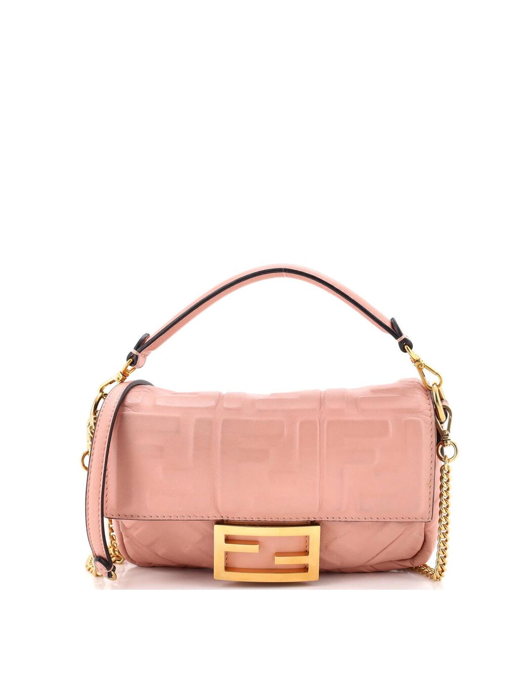 Fendi Baguette Nm Bag Zucca Embossed #345155F18B